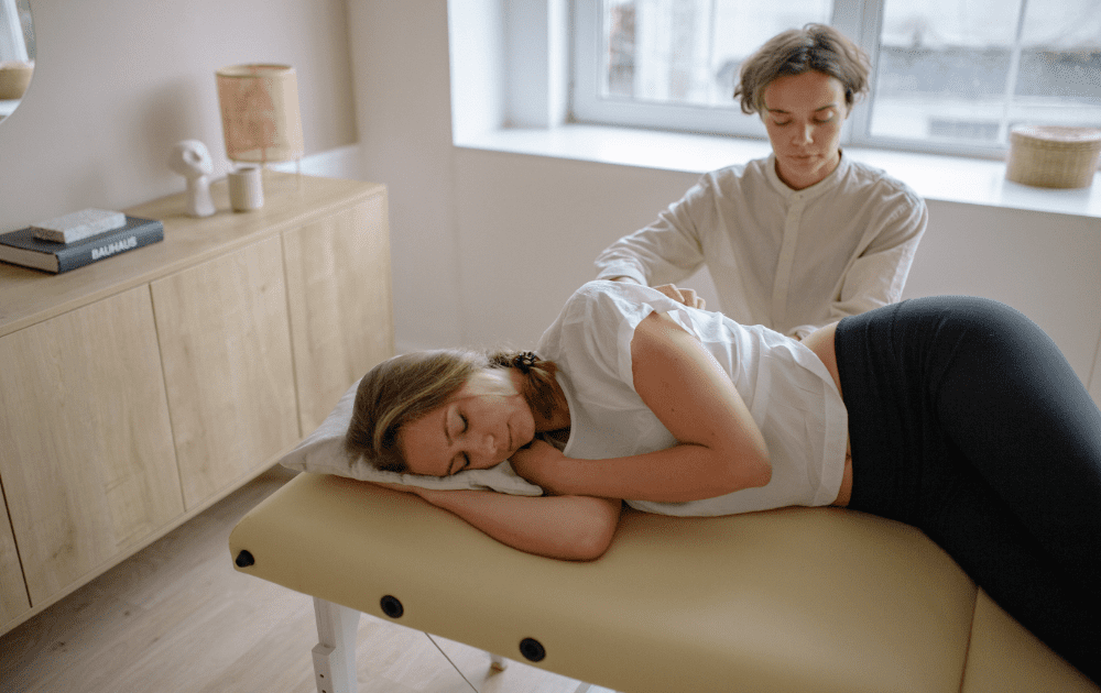 Correct position is a must, pregnant women can have chiropractic care even early