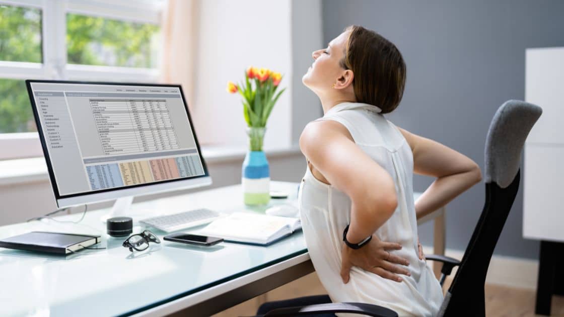 Back pain is frequently linked to poor posture, especially among individuals leading sedentary lifestyles.